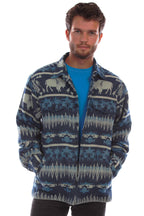 Scully Buffalo Run - Men's Western Flannel Shirt Jacket