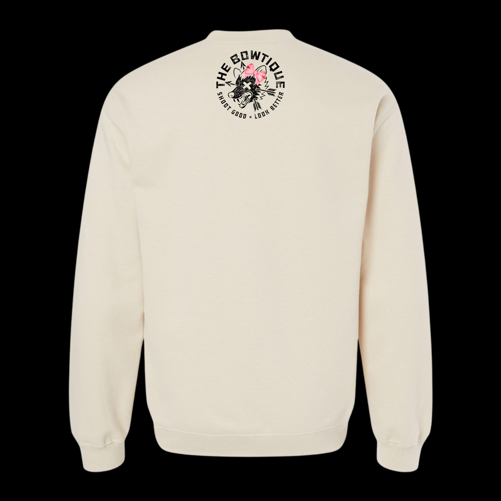 He’s Hunting. Crew Neck Sweatshirt