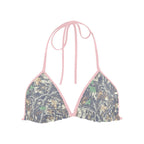 Faded Camo Triangle Bikini Top