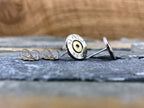 6.5 Creedmoor Sterling Silver Bullet Stud Earrings