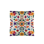 Colores de Mexico Floral Pillow Case Custom Pillow Case Made in America