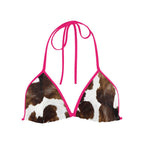 Cow Print Bikini Tops/Bottoms Sold Separately