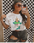 Kick rocks sublimation tee