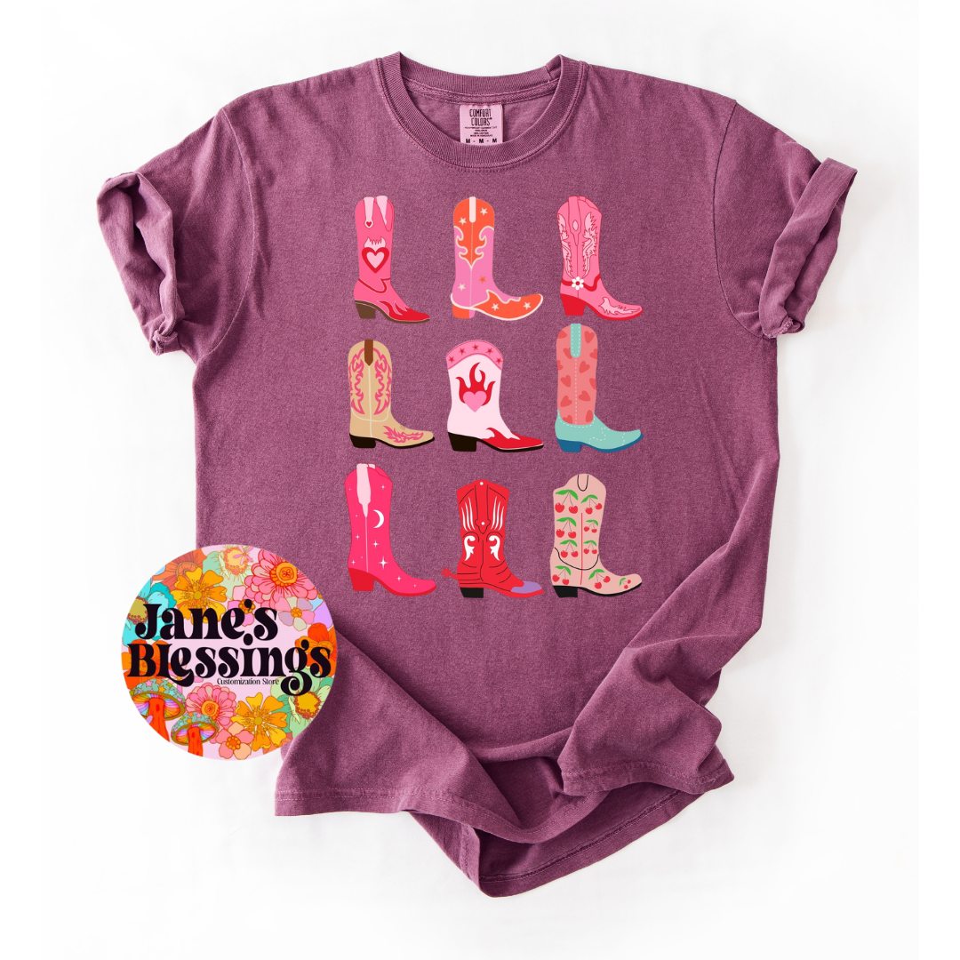 Boots Please Tee