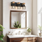 3-Light Farmhouse Vanity Light