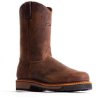 Silverado by Abilene Joe 10" (Steel Toe) - Vibram Sole Leather Cowboy Boots