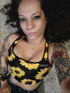 Sunflower Sports Bra