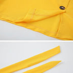 Summer Sun Strapless Button-Down Dress