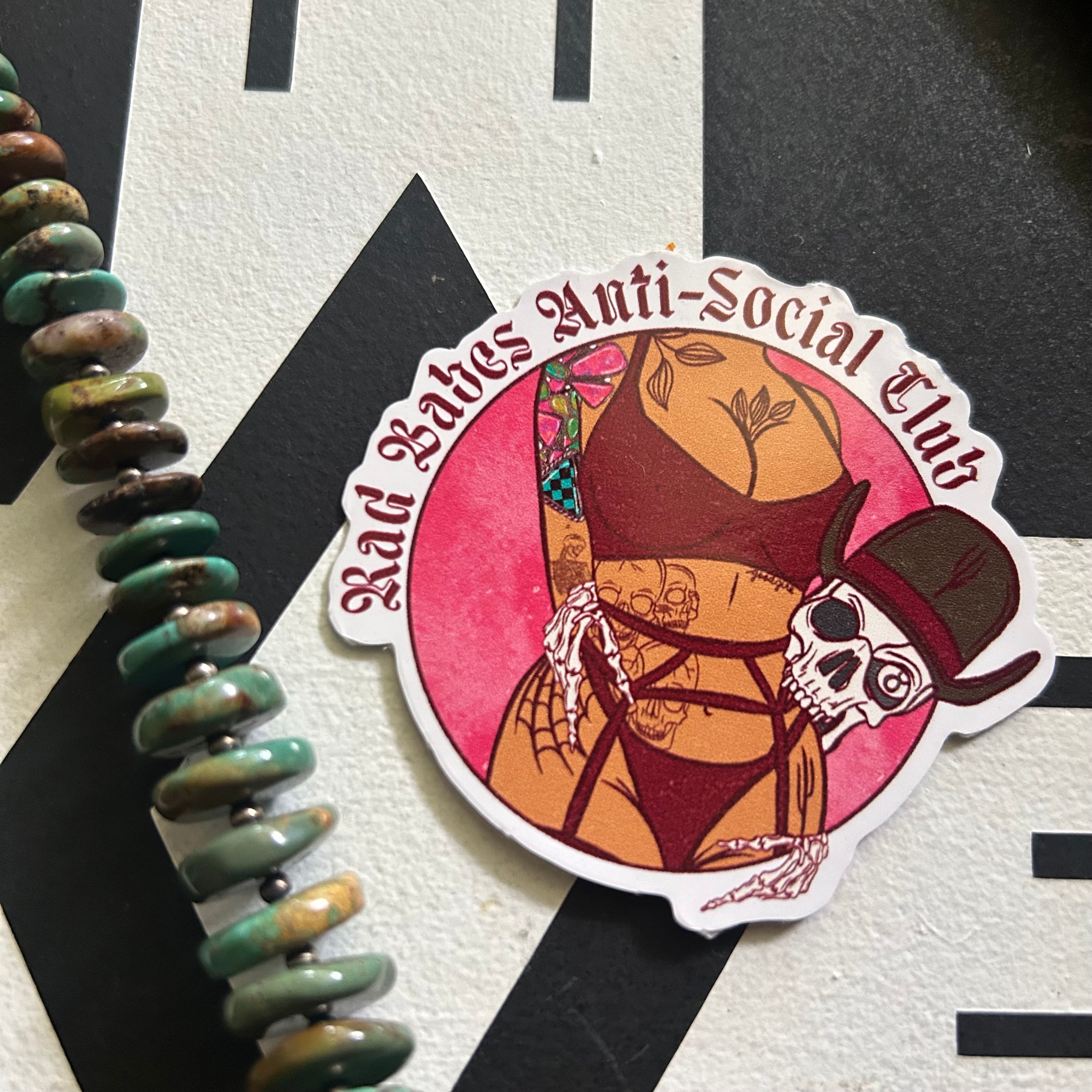 Rad Babes sticker