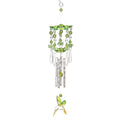 GREEN HUMMINGBIRD CHIMES