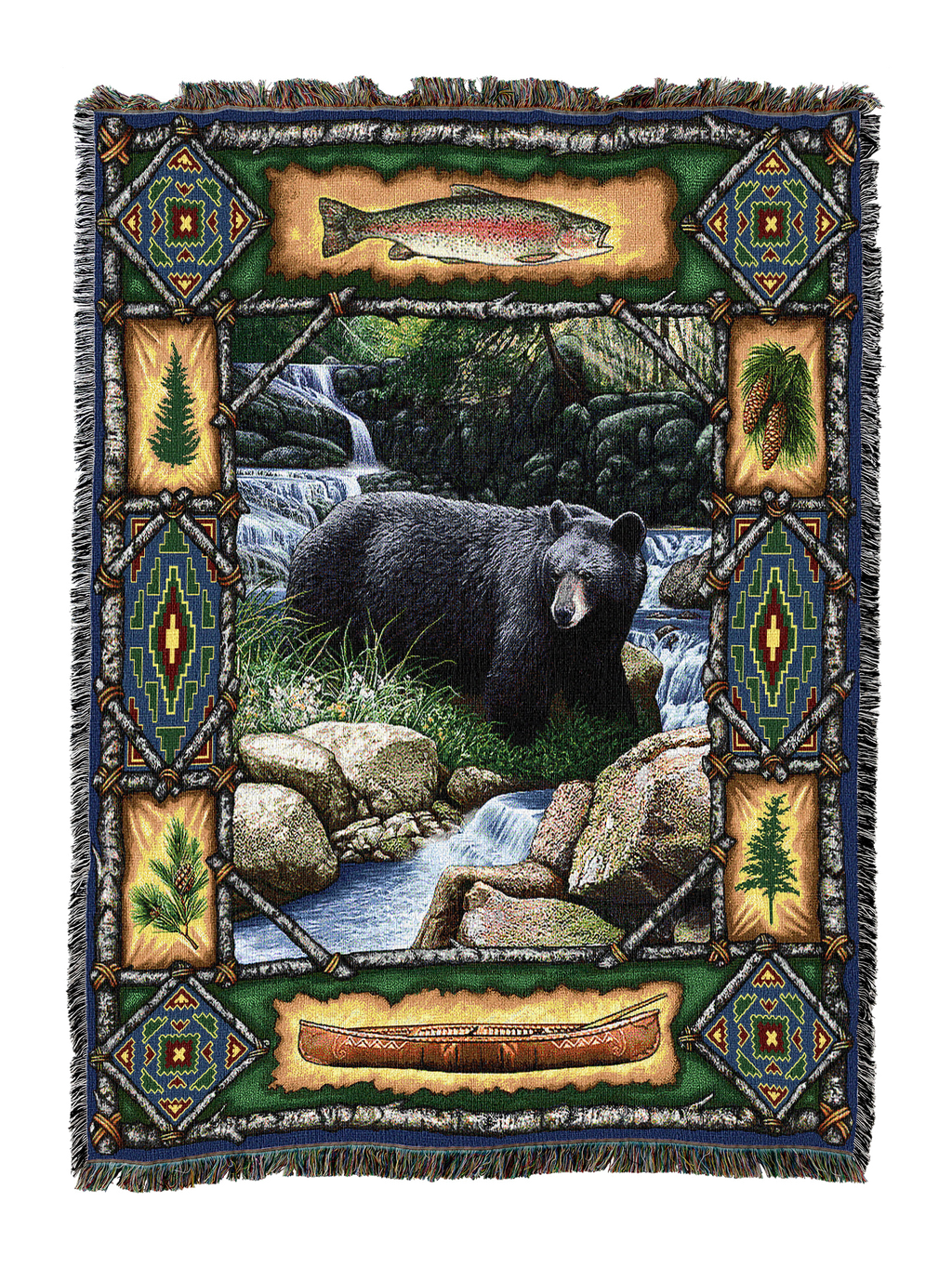Bear Lodge Blanket