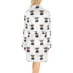 Longhorn Women's Western Bath Robe