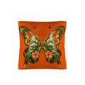 Retro Floral Butterfly Pillow Case Made in America
