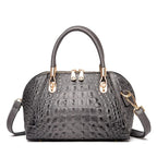 Crocodile Pattern Messenger Shoulder Bag – Stylish Cowgirl Bag for Any Occasion