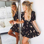 Boho Floral Summer Dress