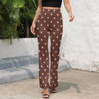 Baha Ranch Star Print Flare Pants