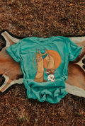 Dusty leather tee