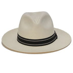 California Hats Montana - Panama Straw Fedora Hat