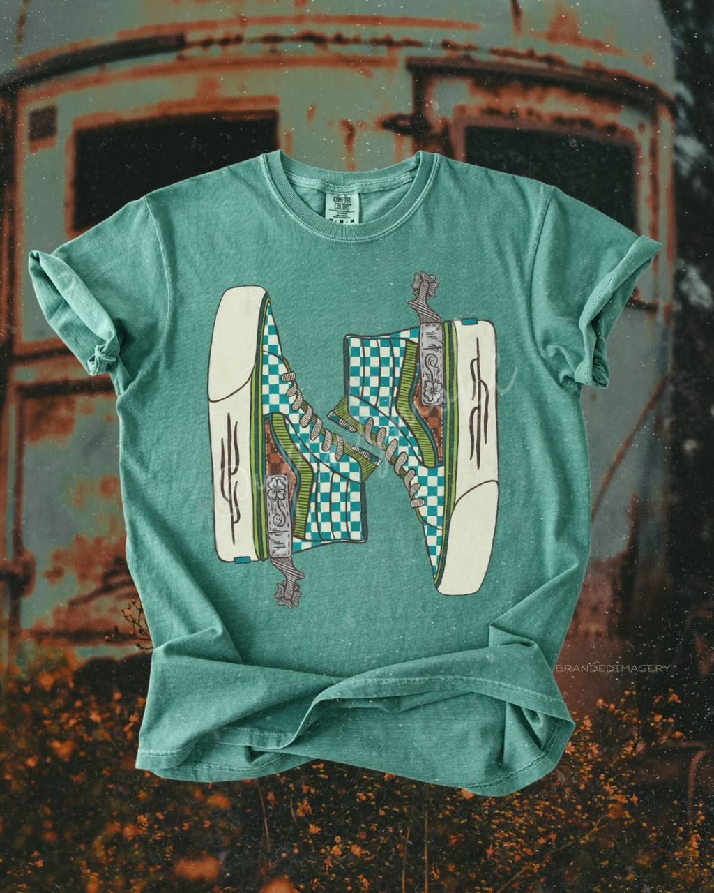 Checkered Out 2.0 tee