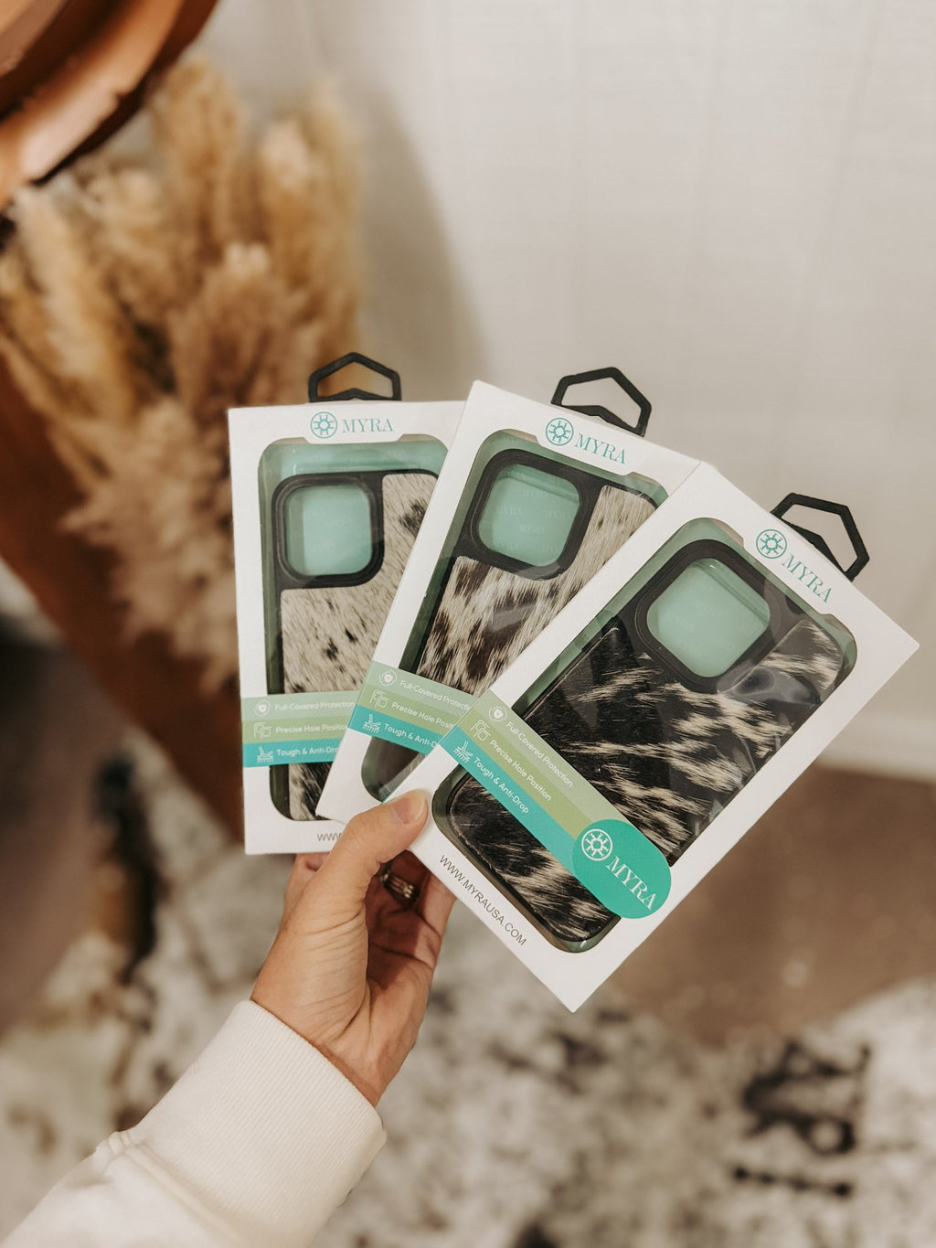 Cowhide iPhone Case