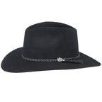 Biltmore Crossroads - Premium Fur Felt Outback Fedora Hat
