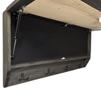 Mountain Scene Concealed Gun Storage Coat, Key, Bag Storage