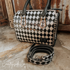 Bailey Checkered Speedy Bag