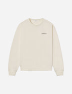 Basics White Sand Unisex Crewneck