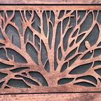 Birds in a Tree Large Gun Concealment Decor - Handcrafted Wooden Gun Cabinets - Gun Shelf Hidden Storage for Rifles, Shotguns, & Handguns - Quick Access Hidden Wall Safe