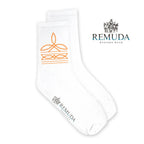 Boot Stitch Adult Unisex Western Crew Socks