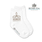 Boot Stitch Infant Baby Crew Socks