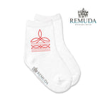 Boot Stitch Infant Baby Crew Socks