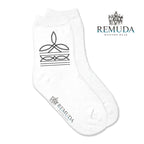Boot Stitch Kids Western Crew Socks