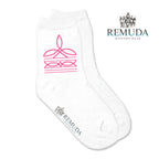 Boot Stitch Kids Western Crew Socks