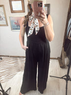 The Jasper Jumpsuit in Black
