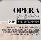 Opera 100% Authentic Colombian Push Up Jeans