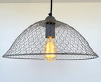 Chicken Wire Farmhouse Pendant Light