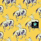 Yeehaw Vintage Bronc Buster One-Piece Swimsuit