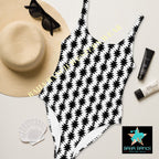 Baha Ranch Yeehaw White Aztec One Piece Swimsuit