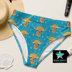 Baha Ranch Yeehaw Longhorn Sunshine Bikini Bottom