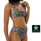 Baha Ranch Yeehaw Pink Turquoise Bikini