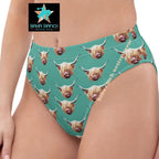 Baha Ranch Yeehaw Highland Cow Bikini Bottom