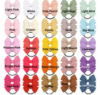 Mini Elastic Hair Bows