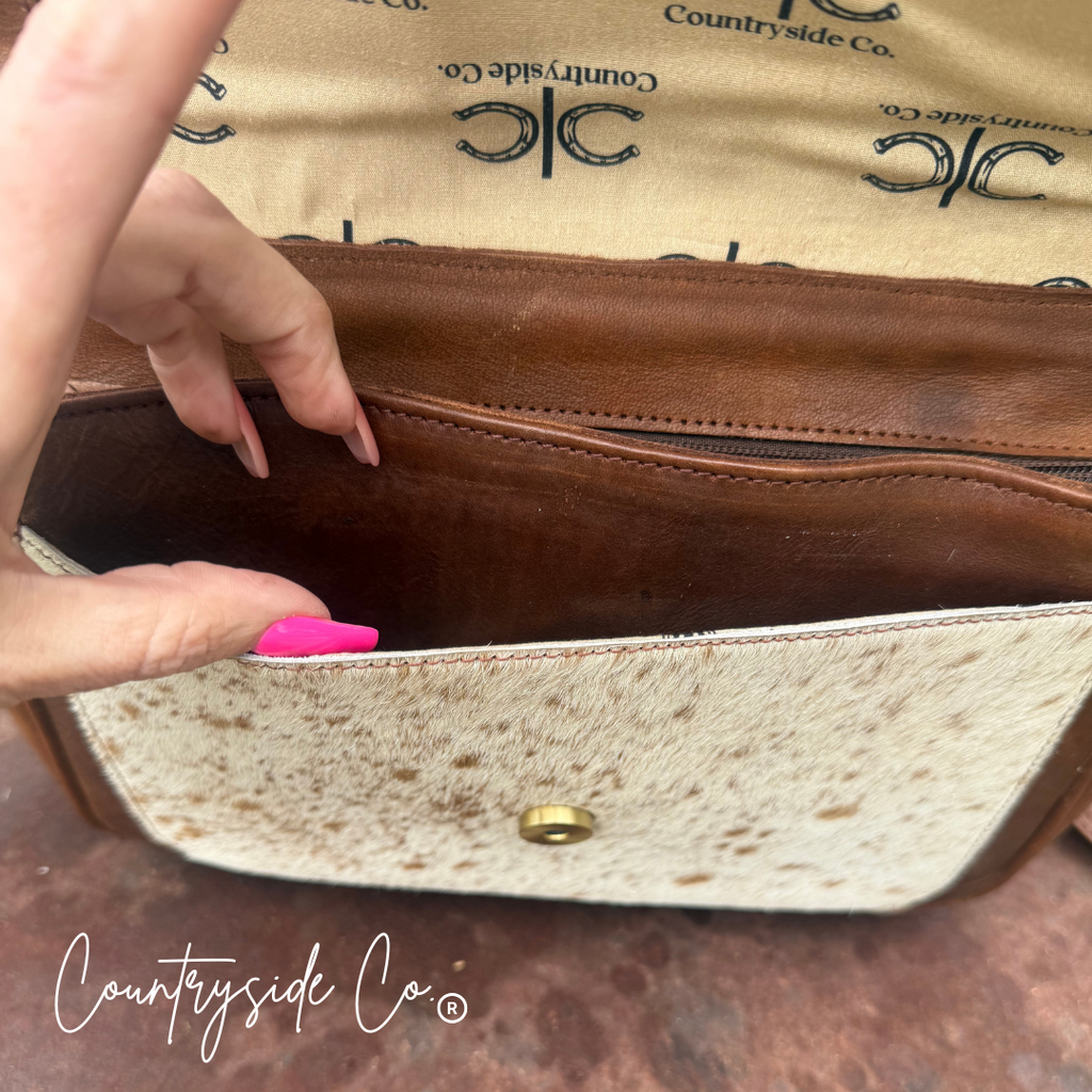Grace Tooled Leather Purse
