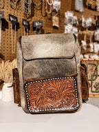 Evangeline Cowhide Backpack #50