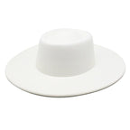 Ella Wide Brim Wool Jazz Hat – Stylish Felt Hat in 16 Colors