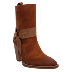 Dingo Songbird - Women's Suede Leather Cowgirl Boots