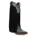 Dingo Tequila Sunrise - Women's Suede Leather Cowgirl Boots