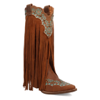 Dingo Tequila Sunrise - Women's Suede Leather Cowgirl Boots