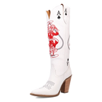 Dingo Ace of Spades - Women's Leather Cowgirl Boots